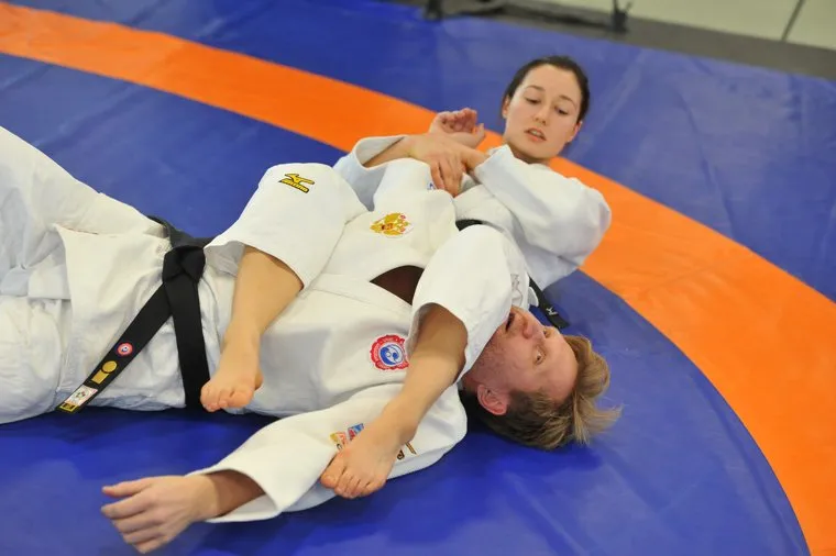 Мастер-класс по дзюдо от Андрея Рожкова для волонтеров турнира «Большой шлем» в Академии единоборств РМК.Екатеринбург, дзюдо, рожков андрей