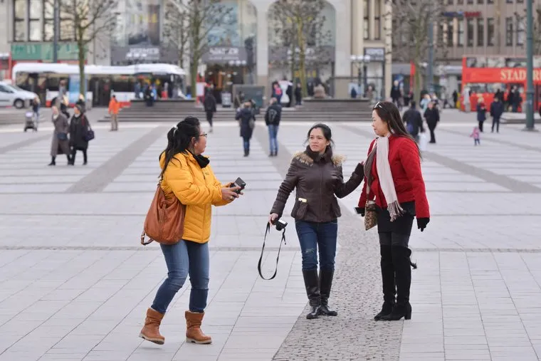 Германия. Гамбург., китайцы