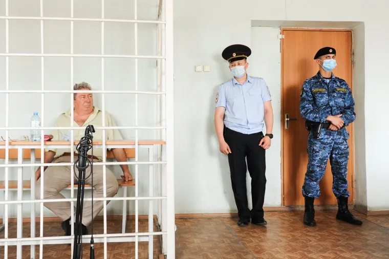 Избрание меры пресечения Виктору Чернобровину в Тракторозаводском суде. Челябинск