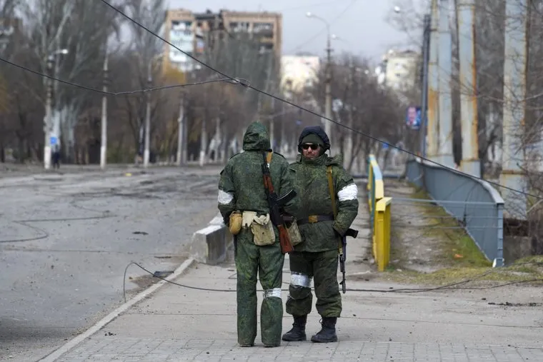 Обстановка в освобожденных районах в г. Мариуполь. Украина