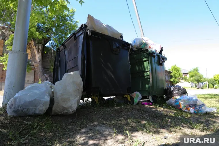 В Шадринске не вовремя убирают мусор