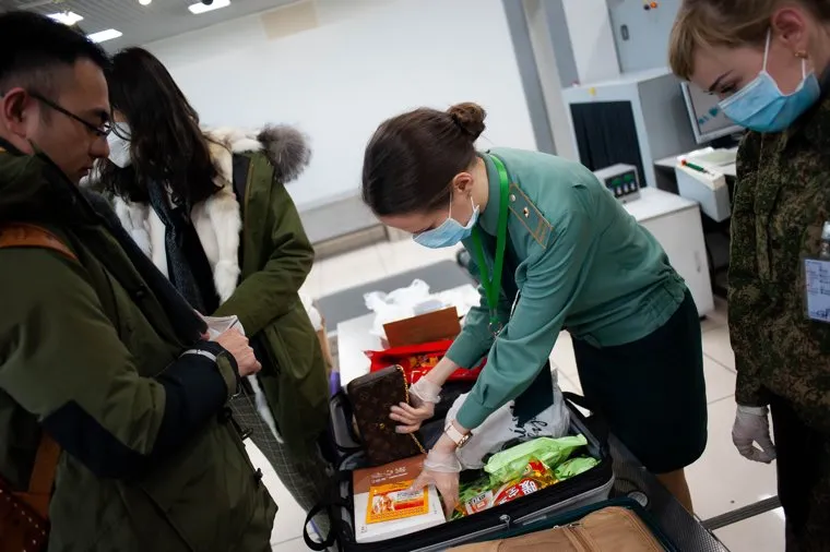 Ситуация в аэропорту Кольцово в связи с эпидемией коронавируса в Китае. Екатеринбург