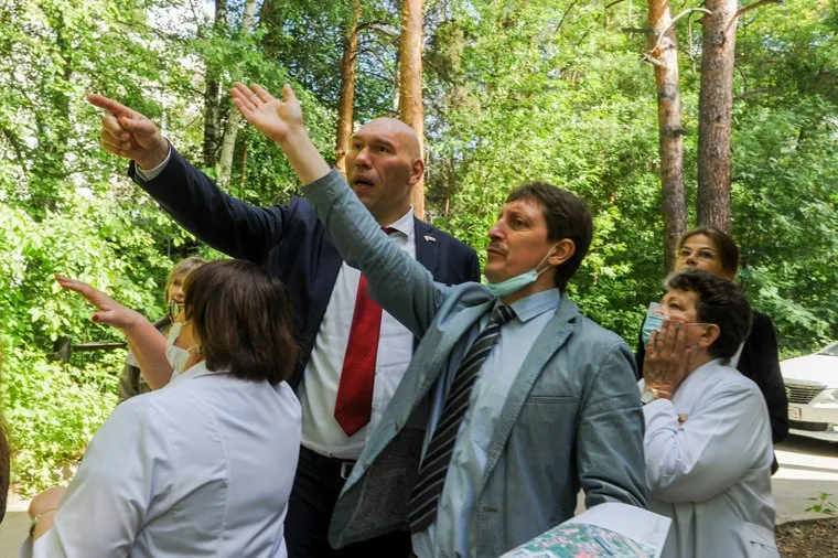 Николай Валуев в Челябинском городском бору. Челябинск