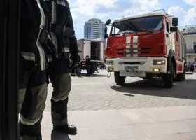 Площадь пожара в Балашихе резко выросла