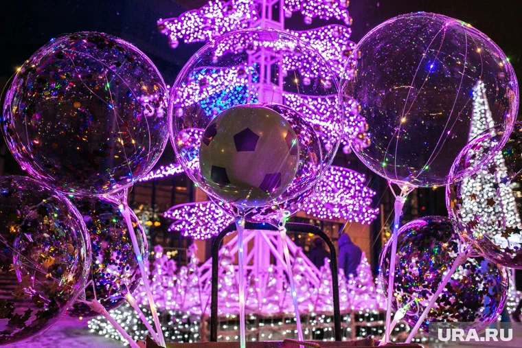 Праздничное оформление в Тюмени планируют завершить к 5 декабря