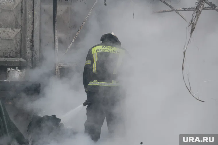 Крупный пожар случился в Кургане (архивное фото)