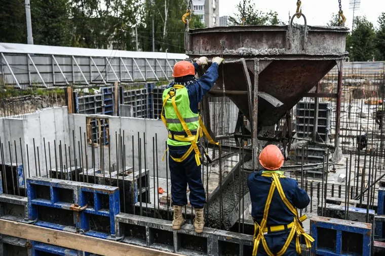 Строительство жилого комплекса в рамках КРТ в мкр Эльмаш. Екатеринбург