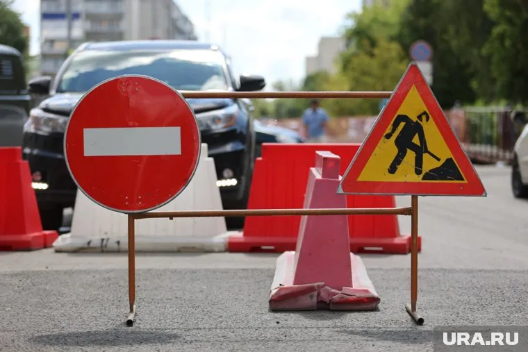 Движение транспорта по участку на Российской ограничат с 29 июля по 30 сентября