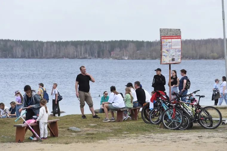 Самый жаркий день в апреле. Екатеринбург