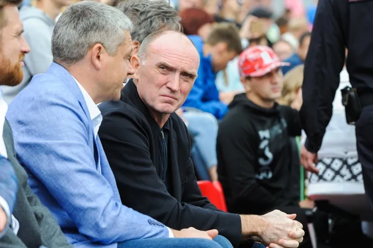 Визит Бориса Дубровского в Миасс на областные командные соревнования по сдаче ГТО. Челябинская область, Миасс, дубровский борис, тонких григорий