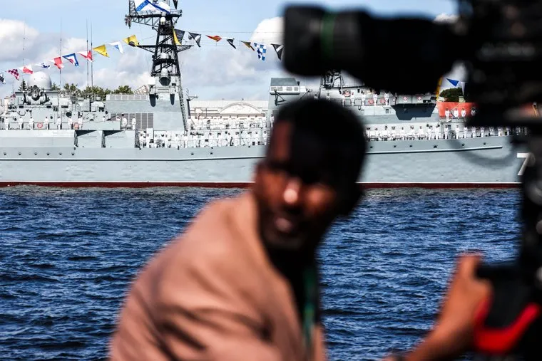 Военно-морской парад. Санкт-Петербург