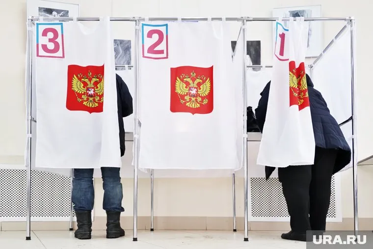 В Курганской области проголосовали избирателей