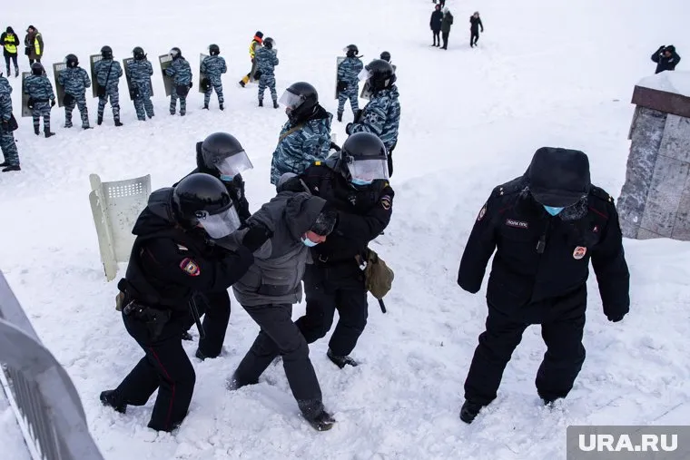 Тимофея Радю задержали во время несанкционированной акции в поддержку Алексея Навального 23 января