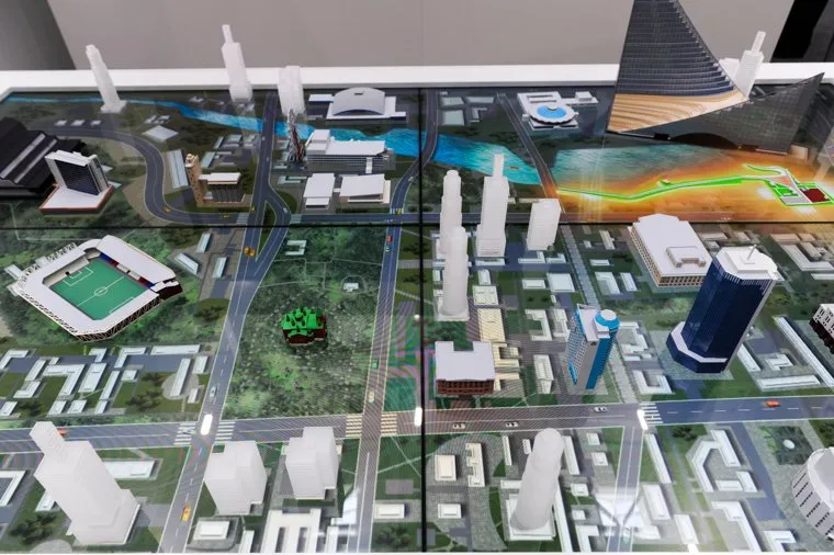 Российско-Казахстанский форум межрегионального сотрудничества с участием Владимира Путина и Нурсултана Назарбаева. Челябинск, макет, челябинск2020