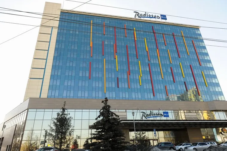 Городские объекты. Челябинск, отель, гостиница, рэдиссон, radisson blu