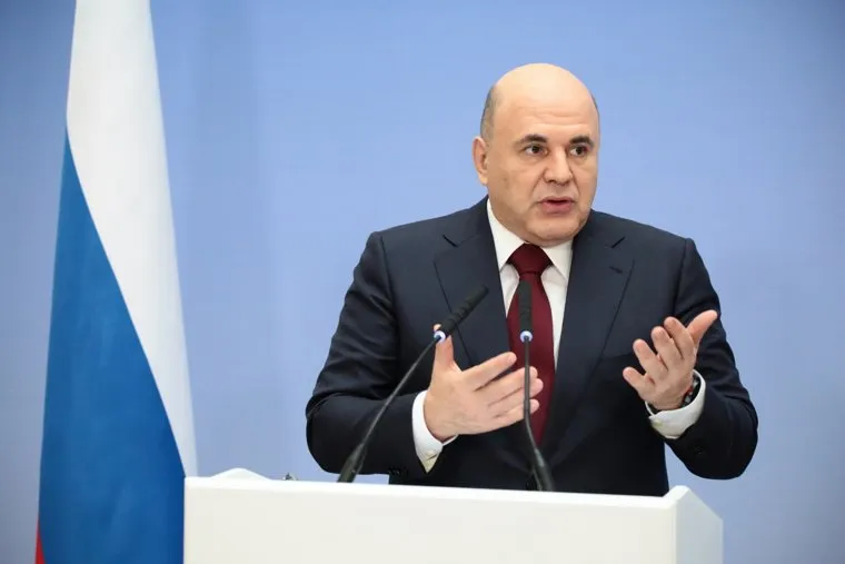 Участие Мишустина в заседании Совета Министров Союзного государства. Республика Беларусь. Минск