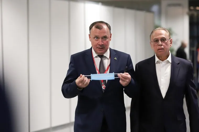Прием по случаю ИННОПРОМ-2021 в Ельцин-центре. Екатеринбург