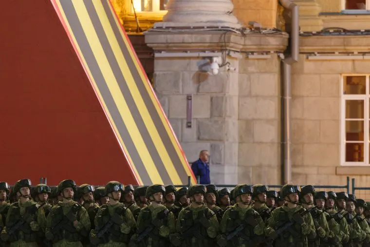 Репетиция парада Победы. Екатеринбург