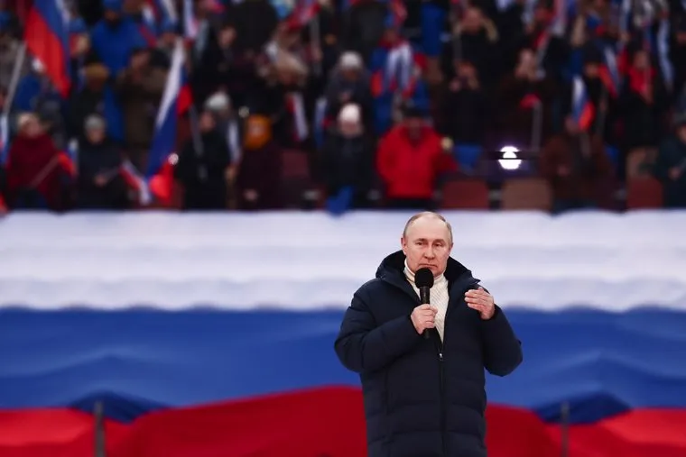 Лужники, Путин. Москва