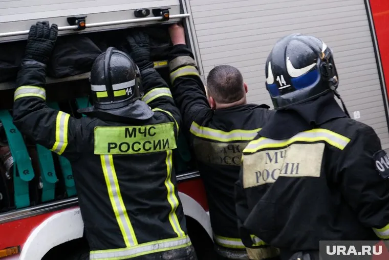 Пожарные ликвидировали открытое горение