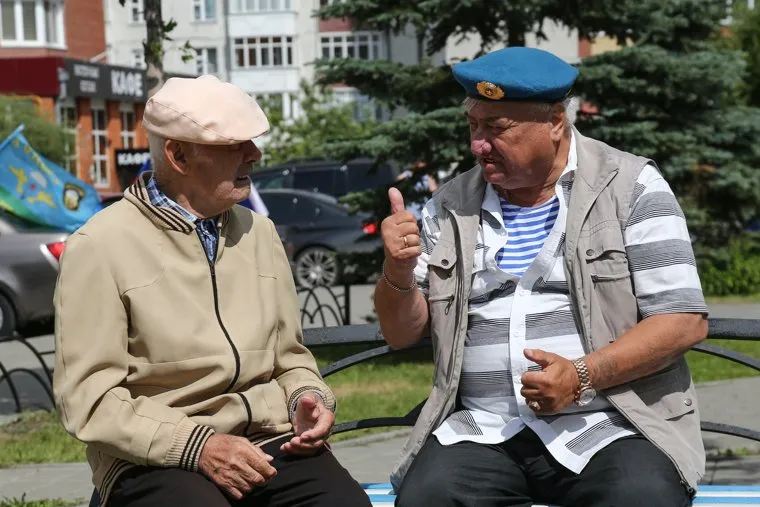 Празднование дня воздушно десантных войск. Тюмень