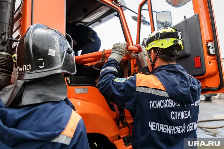 Мужчину деблокировали с помощью альпинистского снаряжения