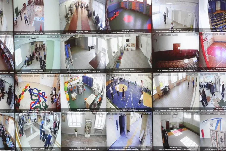 Пресс-тур по избирательному участку. Тюмень