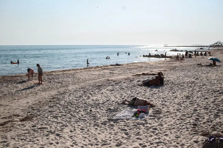 Пляж в Херсоне. Херсон