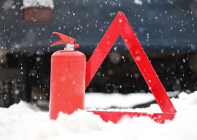 На трассе в ХМАО столкнулись фуры, есть пострадавший