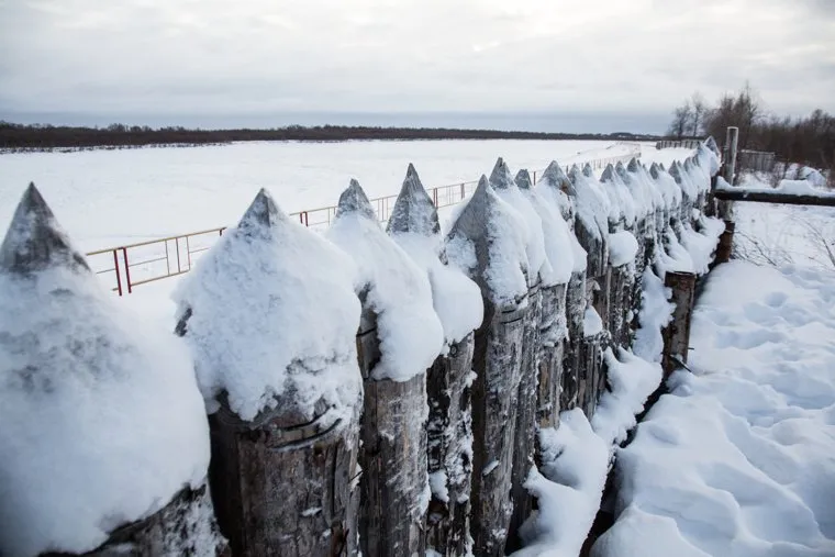 Посад сибирских старожилов и виды города. Тобольск, Посад сибирских старожилов