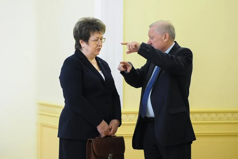 Областное совещание при Губернаторе Челябинской области. Челябинск, шаталова людмила, тефтелев евгений