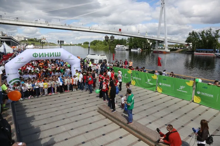 Зелёный марафон. Тюмень