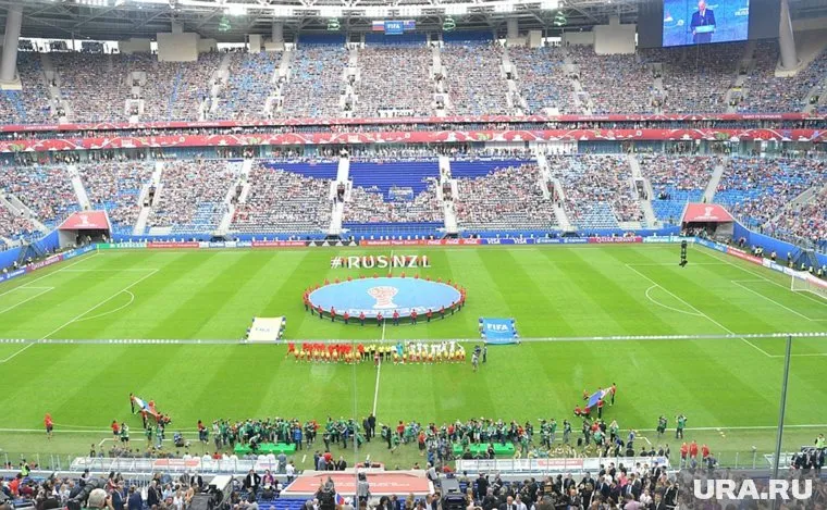 На матче Россия- Мексика Кубка конфедераций в Казани собралась 41 тысяча зрителей