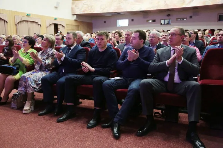 Встреча врио губернатора Пермского края Максима Решетникова с партактивом Единой России в Перми. Пермь