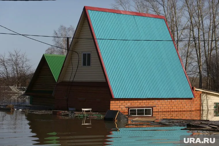 Уровень Тобола в Кургане стабильно понижается