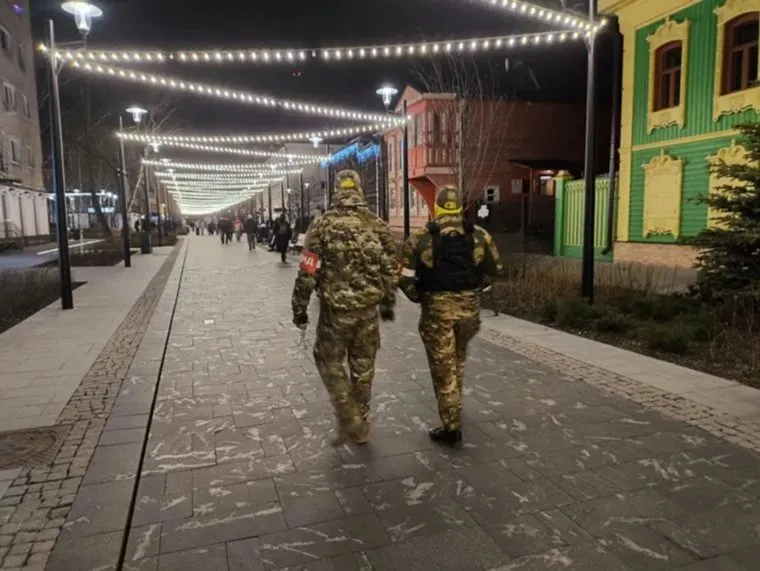 Они участвуют в патрулировании улиц в составе ДНД