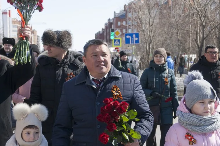 День Победы. Салехард