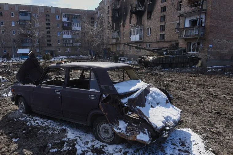 Ситуация в Волновахе после частичного освобождения от ВСУ. ДНР