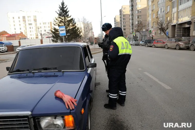Поводом послужило нарушение правил тонировки стекол автомобиля