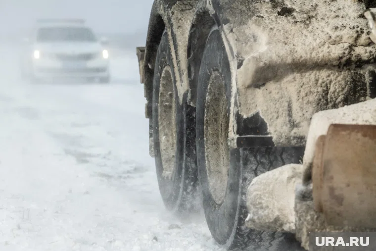 Ограничения введены из-за снегопадов