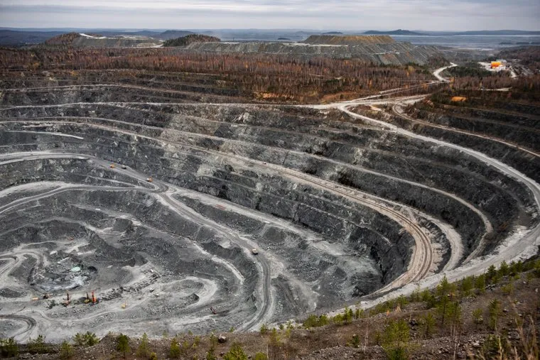 Качканарского горно-обогатительный комбинат (ЕВРАЗ КГОК). Свердловская область, Качканар