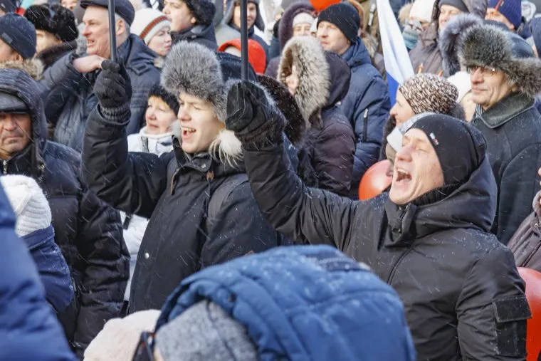 Митинг против закрытия горнозаводской ветки железной дороги 09 февраля 2020 г. Пермь.