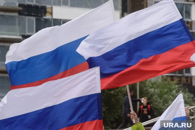 Российский флаг появился на стене здания в Никарагуа