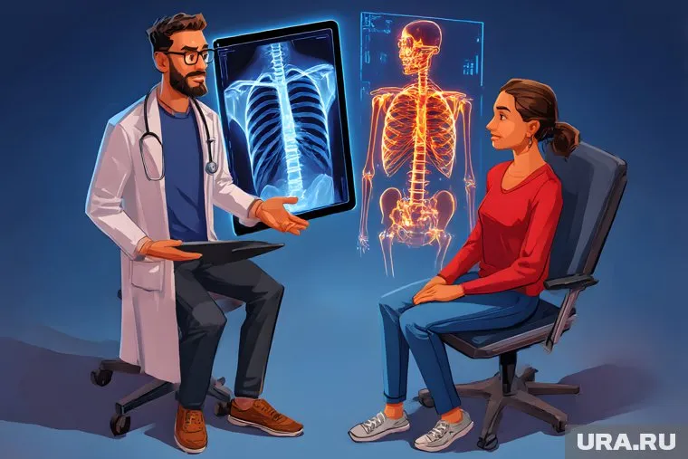 ИИ в медицине. Создано в Midjourney