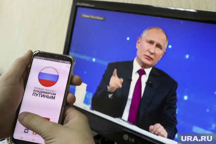 Общение Владимира Путина с россиянами длилось более четырех часов