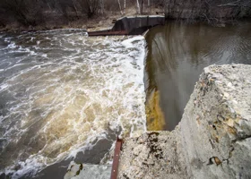 На Украине заявили о повреждении плотины Печенежского водохранилища
