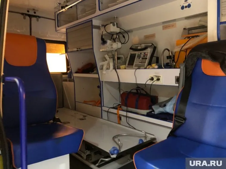 Женщину на «скорой» отвезли в больницу