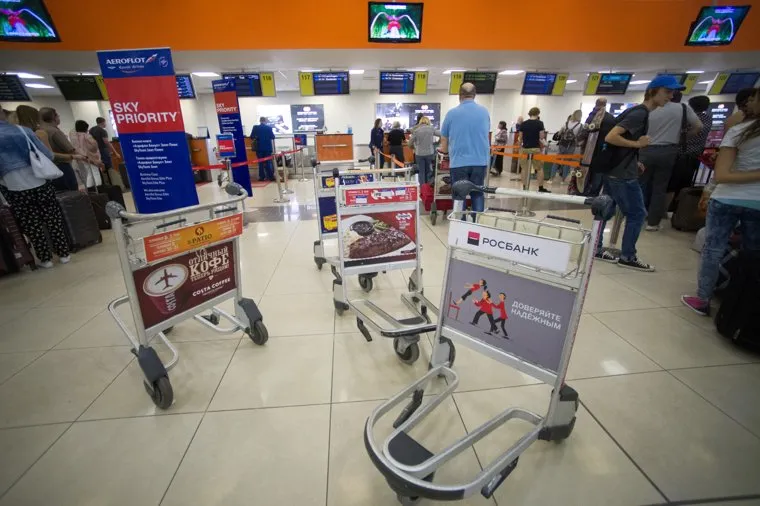 Аэропорт Шереметьево. Москва, багаж, шереметьево