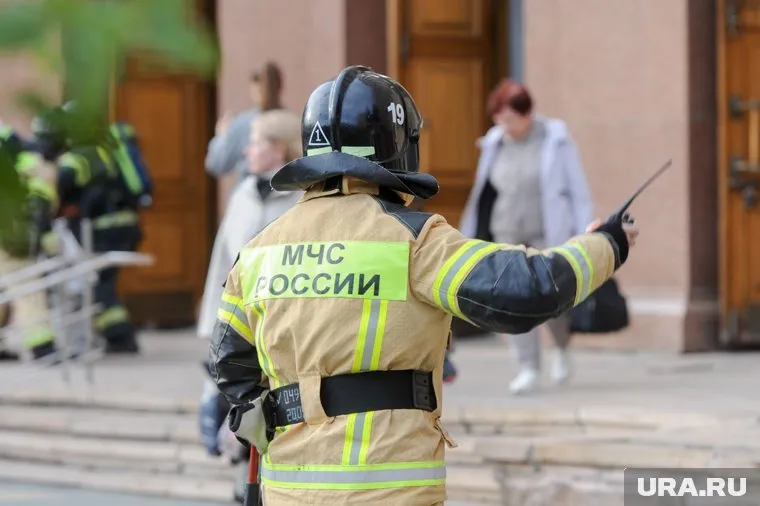 На место ЧП в Грозном уже прибыли пожарные