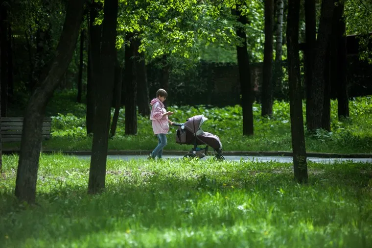 Первый день работы парка им. Маяковского (ЦПКиО) во время пандемии коронавируса.Екатеринбург